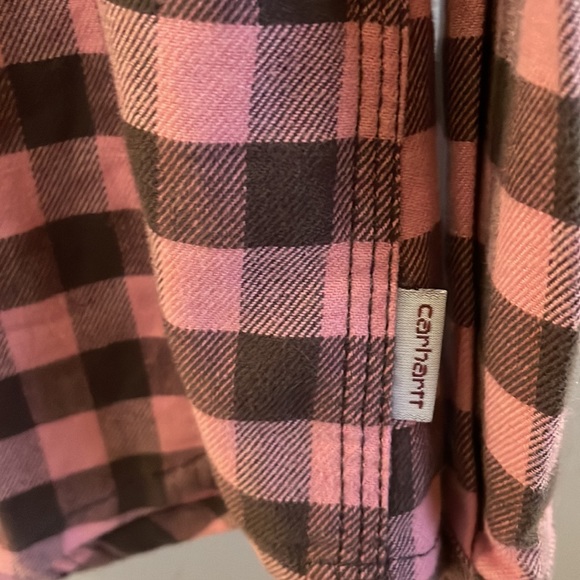 Carhartt button down Buffalo check pink - Picture 4 of 5